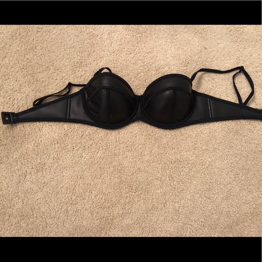 TRIANGL Black Bikini Top
